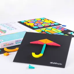 firstcry intelliskills Magnetic Create with Shapes - 300+ Patterns image 2