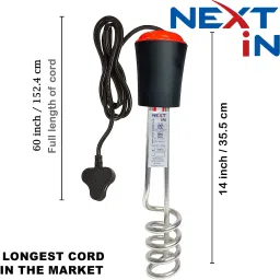 SmartBuy Instant Heating Water Heater Rod Water Proof 2000 W Shock Proof Immersion Heater Rod-image-52