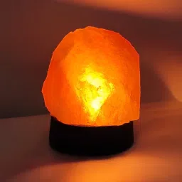 Natural Himalayan Rock Salt Lamp for Positive Energy, Vastu ,Feng Shui Night Lamp-20