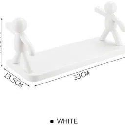 PACK OF 2 Wall Mounted Shelf, Bathroom Shelf Organizer A5.1814 Plastic Wall Shelf-25