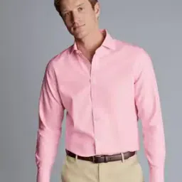 Non-Iron Clifton Weave Shirt-53