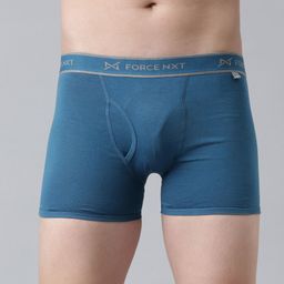 Force NXT Men Blue Solid Trunk-picture-9