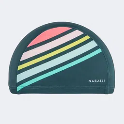 Nabaiji By Decathlon Men Striped Swimming Cap-picture-35