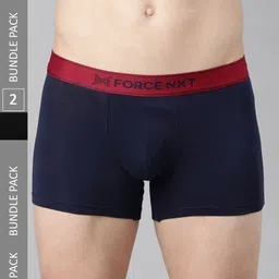 Force NXT Men Pack Of 2 Assorted Cotton Trunks-48