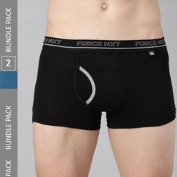 Force NXT Men Pack Of 2 Assorted Cotton Premium Trunk With ULTRA FRESH Technology-5