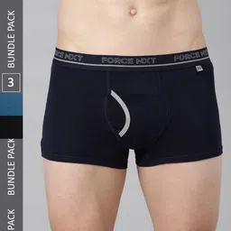 Force NXT Men Pack Of 3 Assorted Cotton Trunk-picture-9