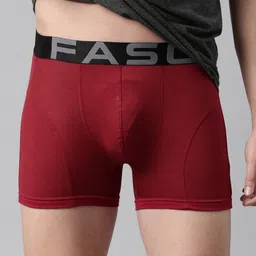 FASO Solid Modal Cotton Trunk FA3017-SQ-MAROON-picture-27