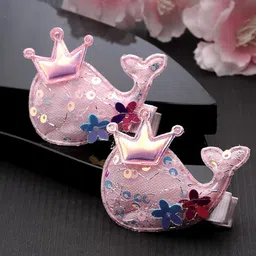 Stoln Girls Set of 2 Embellished Alligator Hair Clip-11