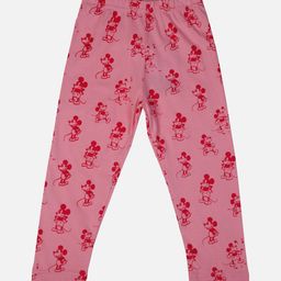 Bodycare Girls Mickey Mouse Printed Mid-Rise Pure Cotton Track Pant-picture-6