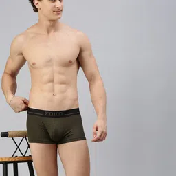 Zoiro Men Outer Elasticated Modal Short Trunk 2422 image 5