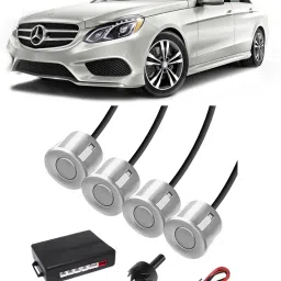 PKNA1651 White Car Reverse Parking Sensor with LED Display 4 Sensor PKNA1651 Parking Sensor-image-70