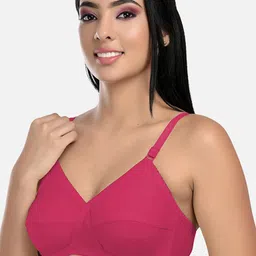 StyFun Pack Of 2 Non Padded Cut & Sew Dry-Fit Full Coverage Cotton Everyday Bra image 5