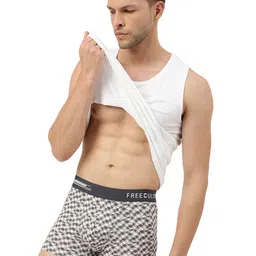 FREECULTR Pack of 2 Printed Anti-Bacterial Micromodal Trunks FC-PT-T-MWH-CWN-02 image 3