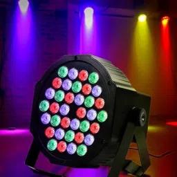 LED DJ PAR Light 36 Beads RGB Flash Light for Birthday, Club & Stage Shows Shower Laser Light-22