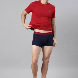 Force NXT Men Pack Of 2 Assorted Cotton Trunks image 4