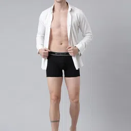 Force NXT Men Pack Of 3 Assorted Cotton Trunks image 5