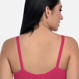 StyFun Pack Of 2 Non Padded Cut & Sew Dry-Fit Full Coverage Cotton Everyday Bra image 3