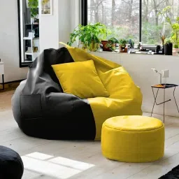4XL Tear Drop Bean Bag Cover(Without Beans)-image-26