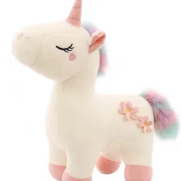 Hot Selling Premium Quality Cute Plush White Unicorn Fur 50cm Premium Quality- 35 cm-39