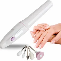 Drill Machine with Polish Manicure Pedicure Grooming Tool Kit-image-6