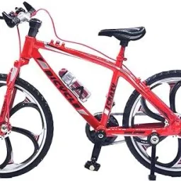 Finger Racing Bicycle Mountain Bike Cake Topper Mini Dirt Bike Bicycle Model Co-30