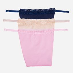 Finesse Miracle Cami Pack Of 3 Mock Camisoles Cleavage Cover-image-97