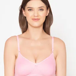 GROVERSONS Paris Beauty Pink Non-Padded Non-Wired T-Shirt Bra-image-60