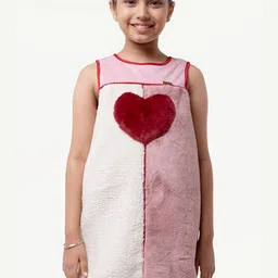 One Friday Girls Self Design A-Line Dress-image-52