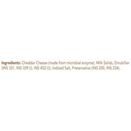 Go Cheese Processed Squares /Cubes Cheddar Cheese 200 g image 3