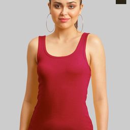 FBAR Pack of 2 Scoop Neck Skin Friendly Tank Tops-image-71