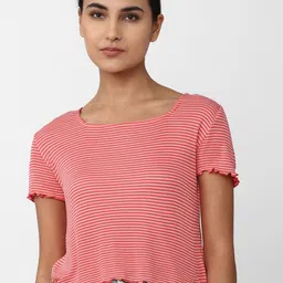 Van Heusen Striped High-Low Cotton Top-picture-13
