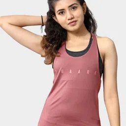 FUAARK Self Design Slim Fit Gym Tank Top-image-54