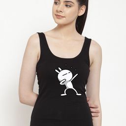 Friskers Scoop Neck Cotton Blend Top-image-63