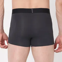 UnderJeans by Spykar Pack Of 2 Outer Elastic Trunk 16864208-1-16864118-1 image 5