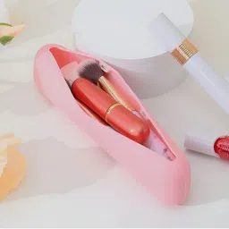 NFI Essentials Pink Cosmetic Organizer Womens Makeup Brush Pouch-picture-8