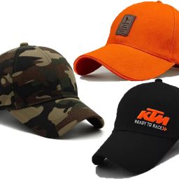 Solid, Self Design, Embroidered Sports/Regular Cap-image-79