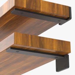 5 Inch Heavy Duty Floating Shelf Bracket | Wall Mounted L Bracket 5 Inches Shelf Bracket-34