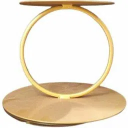 Brass Cake Server-36