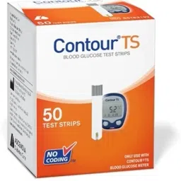 contour ts without Outer Box PAcking 50 Glucometer Strips-image-42