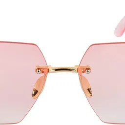 adnock UV Protection Rectangular Sunglasses (Free Size) image 2