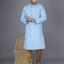 AMZIRA Self Design Sherwani-23