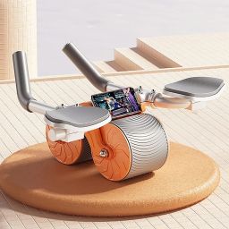 Automatic Rebound Abdominal Wheel, 4d Ab Roller With Elbow Support Ab Exerciser Ab Exerciser-26