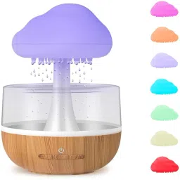 Humidifier for Home Cloud Rain Diffuser Snuggle Cloud Light Humidifier Night Lamp-image-22