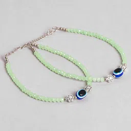 EL REGALO Beaded Evil Eye-Nazaria Anklet-51