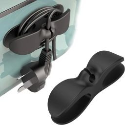 plushcreation Cable Organiser for Kitchen Appliance Cord Organizer (peck of 2) Earphone Cable Organizer-image-1