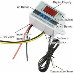 Real Instruments Digital Thermostat W3001 LED Temperature Controller 220V AC 10A Probe Incubator Multipurpose Controller image 4