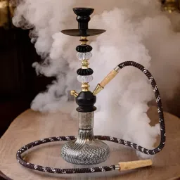 Premium Designer Crystal Style 18 inch Glass Hookah-image-46