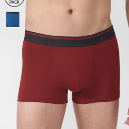 Peter England Men Pack of 2 Solid Cotton Trunk PETRMRGBV42194-image-68