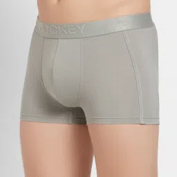 Jockey International Collection Men Grey Solid Trunks IC25 image 5