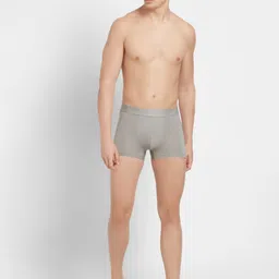 Jockey International Collection Men Grey Solid Trunks IC25 image 4
